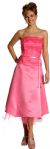 Main image of Strapless Princess Cut Two Piece Formal Party Dress